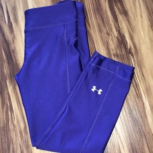 Under Armour blue leggings